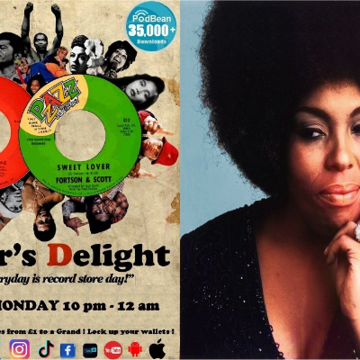 episode Diggers Delight & Roberta Flack Tribute with Dave Regan 10 pm GMT Monday 24/02/2025 artwork