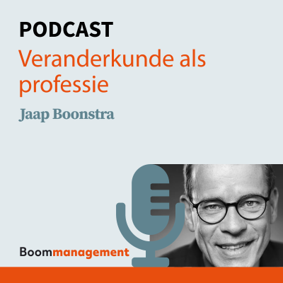 episode Boom Management Podcast: Veranderkunde als professie met Jaap Boonstra artwork