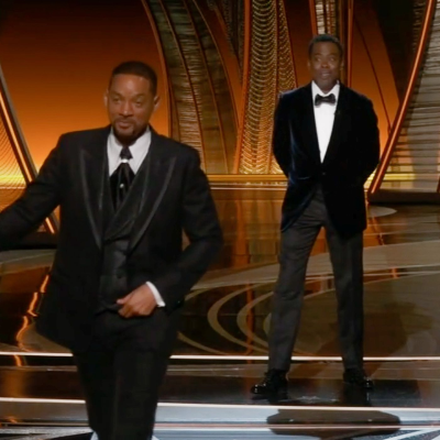 episode Will Smith & Chris Rock's Bad History; What's Next after Smith Hits Rock; Oscars, Academy artwork