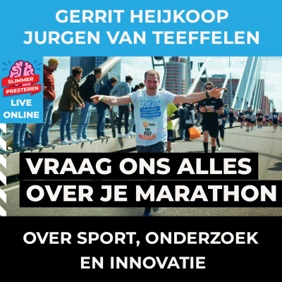 episode Opname live online "Vraag Ons Alles over je Marathon" van 26 maart 2024 artwork