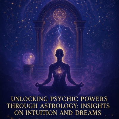 episode Unlocking Psychic Powers Through Astrology: Insights on Intuition and Dreams artwork