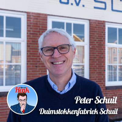 episode Zitten Met Henk 53 - Peter Schuil - Duimstokkenfabriek Schuil artwork