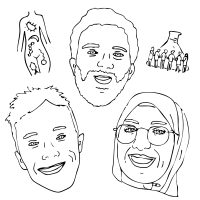 episode Pioniers van de Wetenschap #46 feat Sarah Ahannach - Het microbioom en burgerwetenschap artwork