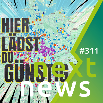episode nextnews: günstiger Laden, Pannen bei E-Autos, KIA-Hyundai-ICCU, neue CATL-Akkus, Megawatt-Laden artwork