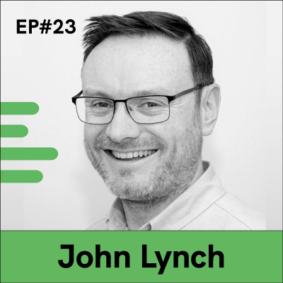 episode How to pitch and deliver great work when your client doesn't speak "Design", with John Lynch artwork
