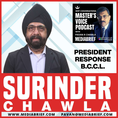 episode Surinder Chawla, President Response BCCL, on Mumbai Mirror’s Return: Bolder, Better, and Built for Mumbai | MVP Ep.129 artwork