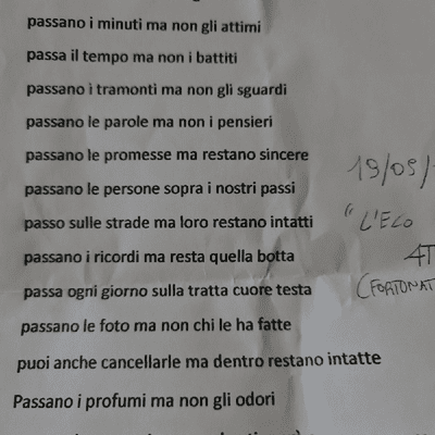 episode Episodio 16 - "L'eco di un noi" di 4tu artwork