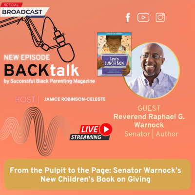 episode Senator Warnock Children's Book: Leo’s Lunchbox: Teaching Generosity in a Time of Need artwork