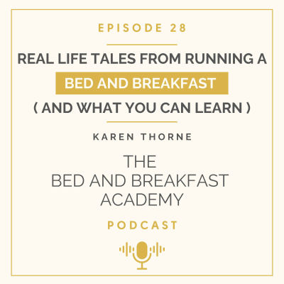 episode #28 - Real-Life Tales from Running a Bed and Breakfast (and What You Can Learn) artwork