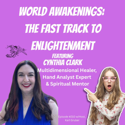 episode Multidimensional Healer, Hand Analyst & Spiritual Mentor, Cynthia Clark artwork