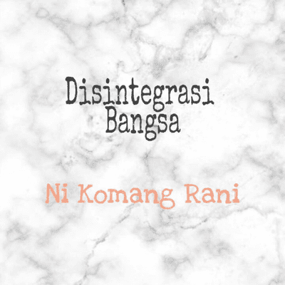 episode Disintegrasi bangsa artwork