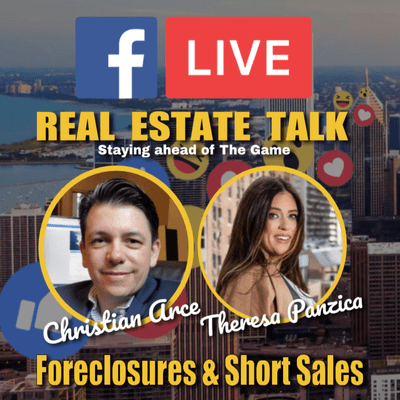 episode Real Estate Talk with Theresa Panzica - Foreclosures and Short Sales artwork