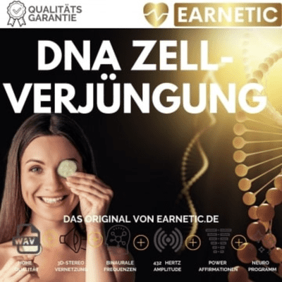 episode EARNETIC - DNA Zellverjüngung – aktiviere den Jungbrunnen in Dir – Jünger aussehen - Nature Ambient artwork