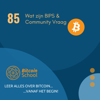 episode Les 85 - Wat is een BIP en Community vraag artwork