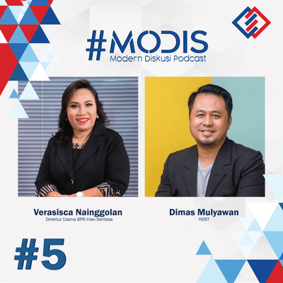 episode #5. Kredit Pensiun, Solusi Keuangan yang Tepat bagi Para Pensiunan ASN/TNI/Polri (Narasumber: Verasisca Nainggolan - Direktur Utama Bank BPR Irian Sentosa) artwork