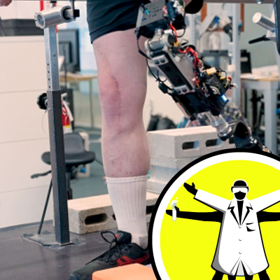episode Old drug new tricks, and a sensational bionic leg artwork