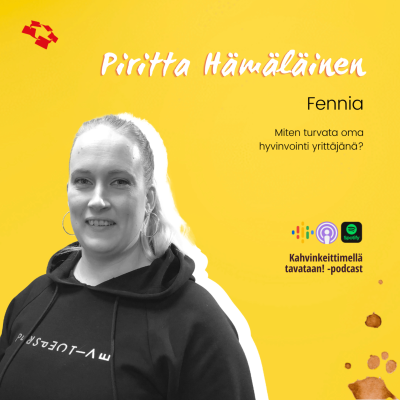 episode E29: Miten turvata oma hyvinvointi yrittäjänä, Piritta Hämäläinen? artwork