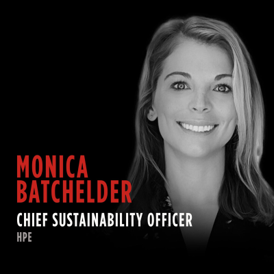 episode Engineering Cloud-Based Solutions to Climate-Based Challenges: Monica Batchelder, Chief Sustainability Officer at Hewlett Packard Enterprise artwork