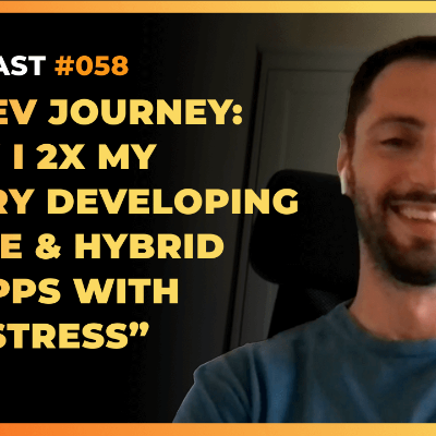 episode How to develop complex native/hybrid iOS apps and 2x your salary | iOS Lead Essentials Podcast #058 artwork
