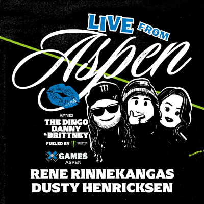 episode Rene Rinnekangas & Dusty Henricksen, X Games Champions and Snowboard Innovators – UNLEASHED Podcast E502 artwork