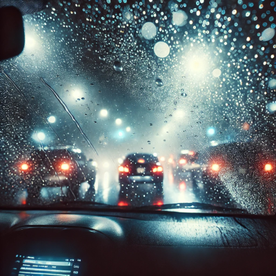 episode Deep Sleep Music with Rain on Car Sounds: Calming Music, Relaxing Music, Soothing Music, Calming Music artwork