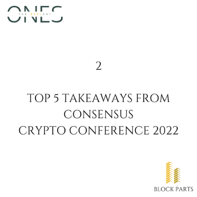 episode #2: Top 5 Takeaways from Consensus 2022 Cyrpto Conference artwork