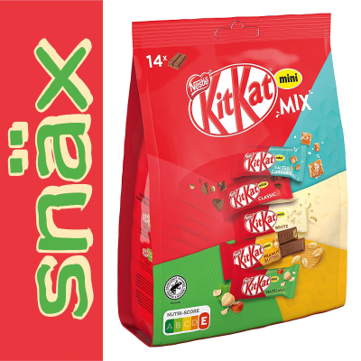 snäx - Der Knabberpodcast | Snacks und Knabbereien aus aller Welt - 066 | Nestlé - KitKat Mini Mix | Deutschland