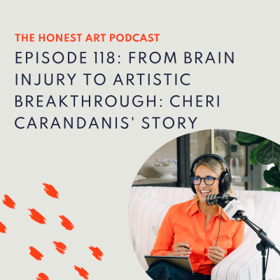 episode Episode 118: From Brain Injury to Artistic Breakthrough: Cheri Carandanis' Story artwork