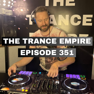 episode THE TRANCE EMPIRE episode 351 with Rodman artwork