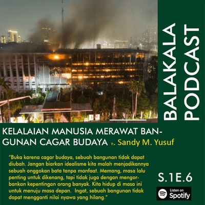 episode Kelalaian Manusia Merawat Cagar Budaya artwork