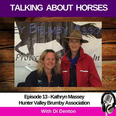 episode Hunter Valley Brumbies - Ep 13 Talking About Horses with Di Denton and Kathryn Massey artwork