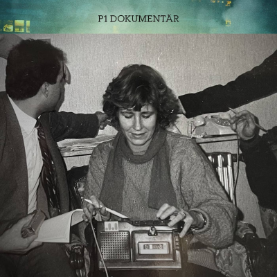 episode I inbördeskrigets Libanon 1982 med korrespondent Agneta Ramberg (R) artwork