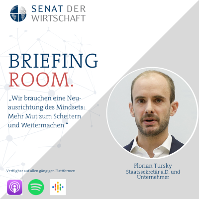 episode "Wir brauchen ein Bekenntnis zur Leistungsgesellschaft." - Ex-Staatssekretär Florian Turky über Unternehmertum und Politik artwork