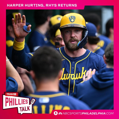 episode Harper hurting, Rhys returns, bullpen questions artwork