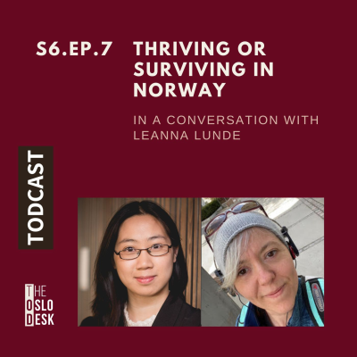 episode S6E7 - Leanna Lunde on Performing Arts and Losing Her Children to Norwegian Language artwork