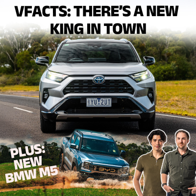 episode Toyota RAV4 is Australia's new favourite car PLUS 280km/h in the new BMW M5 | The CarExpert Podcast artwork