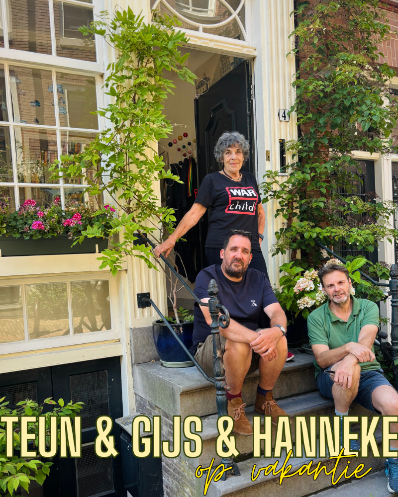 Teun & Gijs & Hanneke op vakantie cover