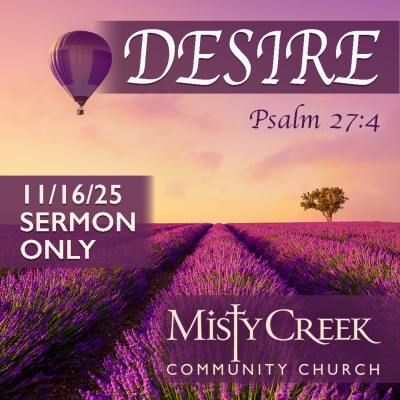 episode 11/16/25 Sermon: "Desire" artwork