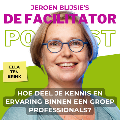 episode #44 Hoe deel je kennis en ervaring binnen een groep professionals? - Ella ten Brink artwork