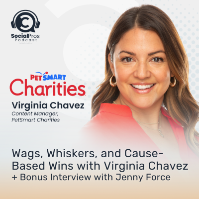 episode Wags, Whiskers, and Cause-Based Wins with Virginia Chavez + Bonus Interview with Jenny Force artwork