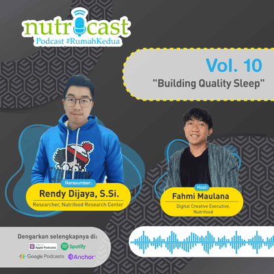 episode NutriCast Vol. 10 - Building Quality Sleep artwork