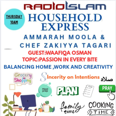 episode Household Express:Passion in Every Bite Guest Waafiqa Osman artwork