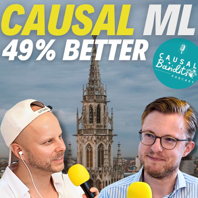 episode 49% Less Loss with Causal ML | Stefan Feuerriegel S2E1 | CausalBanditsPodcast.com artwork