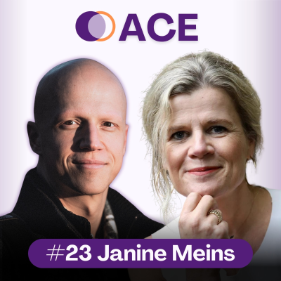 episode Sexueel Geweld, Het Verschil Tussen Mannen en Vrouwen, en van Directeur naar Stewardess - #23 Janine Meins artwork