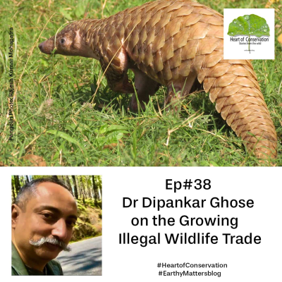 episode Dr Dipankar Ghose on the Growing Illegal WildlifeTrade Ep#38 artwork