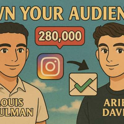 episode Building Upward News from ZERO to 300,000 Readers with Ariel David artwork