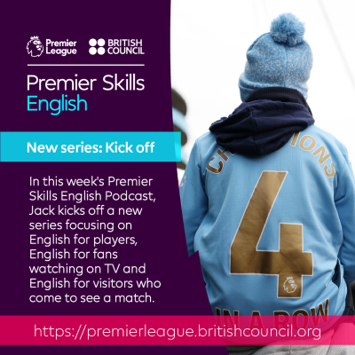 episode New Premier Skills English Podcast series - Kick off artwork