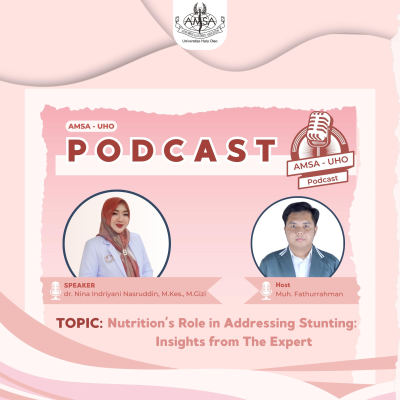 episode AMSA-UHO Podcast #Ep.20 Nutrition's Role in Addressing Stunting: Insights from The Expert artwork