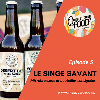 episode #5 Microbrasserie du Singe Savant, la bière consignée artwork