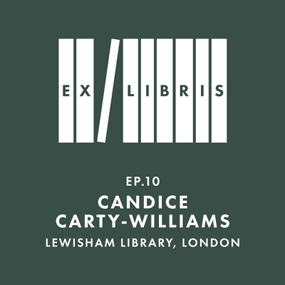 episode Candice Carty-Williams in Lewisham Library artwork
